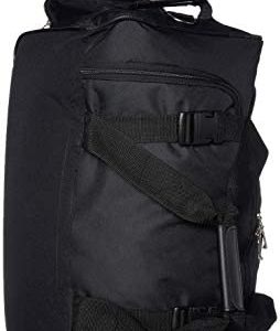 Rockland Rolling Duffel Bag, Black, 22-Inch