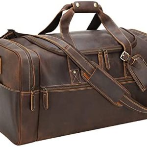 Polare 24 Inch Leather Duffel 