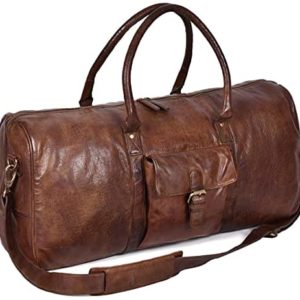 Leather Duffel Bags for Men an