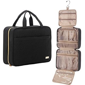 NISHEL Large Hanging Travel Toiletry Bag, Portable