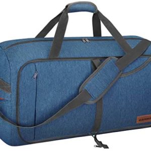 Canway 65L Travel Duffel Bag, Foldable Weekender B