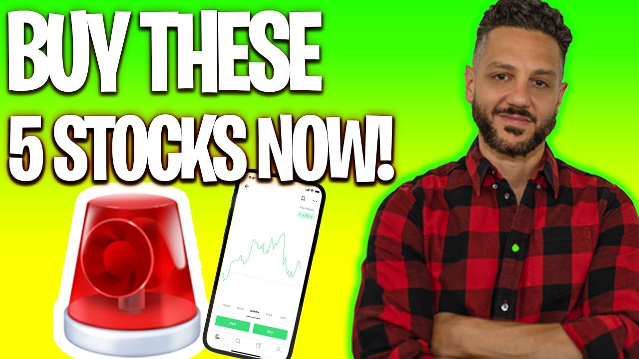 5 STOCKS TO BUY WITH MASSIVE OPPORTUNITY NOW! 🚨 [BEST STOCKS TO BUY]