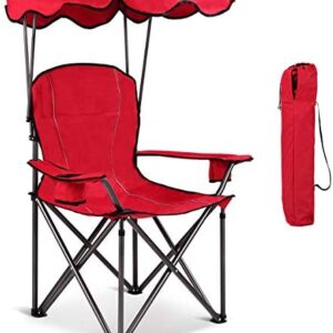 Goplus Beach Chair with Canopy