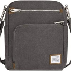 Travelon Anti-Theft Heritage Tour Bag, Pewter R