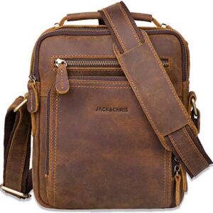 Leather Messenger Bag for Men,