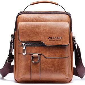 Mens Crossbody Bag Leather Sma