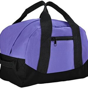 12″ Mini Two Tone Duffle Bag