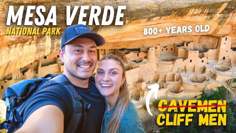 Crawling through an 18 INCH TUNNEL in Mesa Verde National Park! (+ BEST CLIFF DWELLING TOURS)