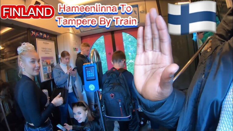 FINLAND: Hameenlinna To Tampere By Train