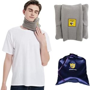 FOXSEON Travel Pillow,3D Neck 