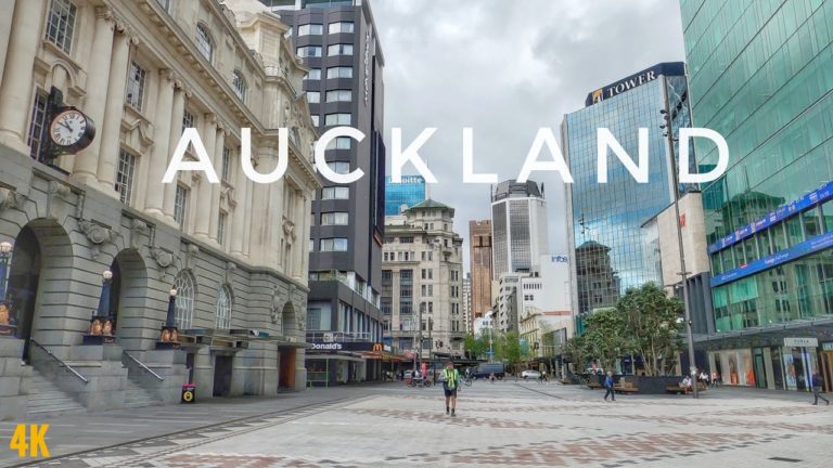 Auckland City Centre Walking Tour October 2022 | Queen Street | New Zealand Walking Tour 4K