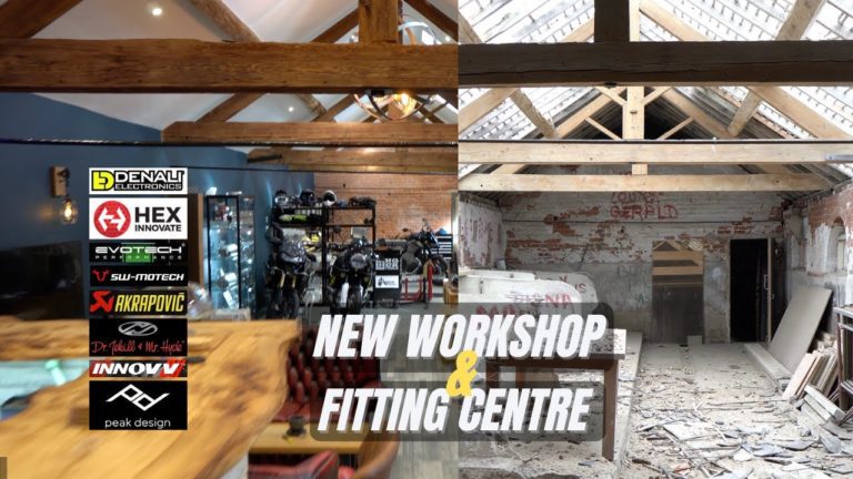 NEW WORKSHOP / FITTING CENTRE BMW KTM TRIUMPH HARLEY DUCATI AND MORE