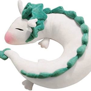 ZFBIRD Dragon Neck Pillow Soft U-Shape Travel Pill