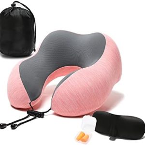 SREOZ Travel Pillow Memory Foa