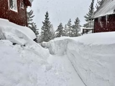 Better late than never.  Winter Storm hits South Lake Tahoe.