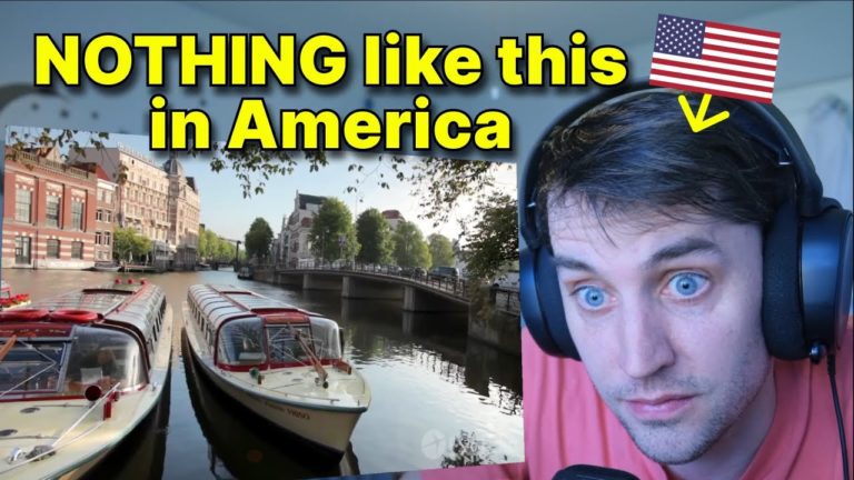 American reacts to Top Things to do in AMSTERDAM