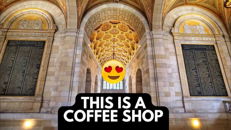 In Awe of Montreal’s Most Stunning Coffee Shop (Rated World’s Most Beautiful by Forbes)