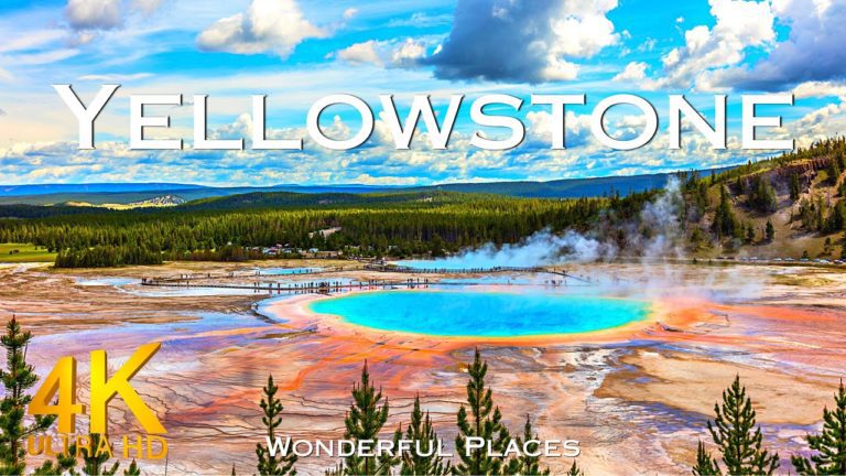 Yellowstone National Park’s Spectacular Beauty Revealed – Epic 4K Drone Video