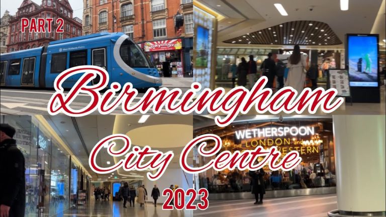 Birmingham City Centre | Walking Tour | Shopping Centre in Birmingham |2023 | Part 2