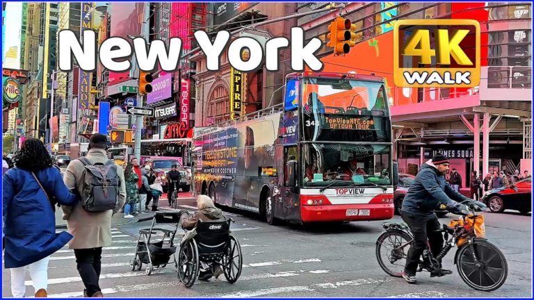 【4K】 ➜ NEW YORK City 🇺🇸 Manhattan 🔆 walking tour! NYC – USA NY