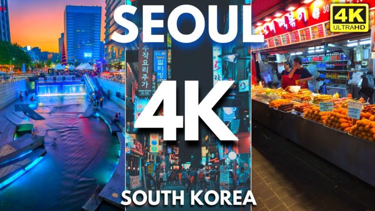 Seoul, South Korea 🇰🇷 2023 in 4K ULTRA HD 60 Fps – 4K Travel