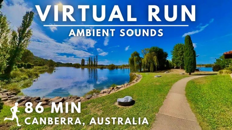 86 Min Virtual Running Video For Treadmill in #Canberra #Australia #virtualrunningtv #virtualrun