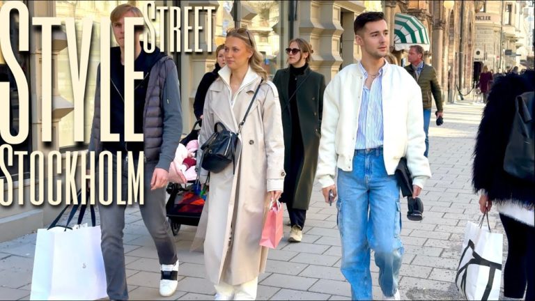 +10°C Spring in Stockholm☀️/ What Are People Wearing/ Street Fashion in Stockholm