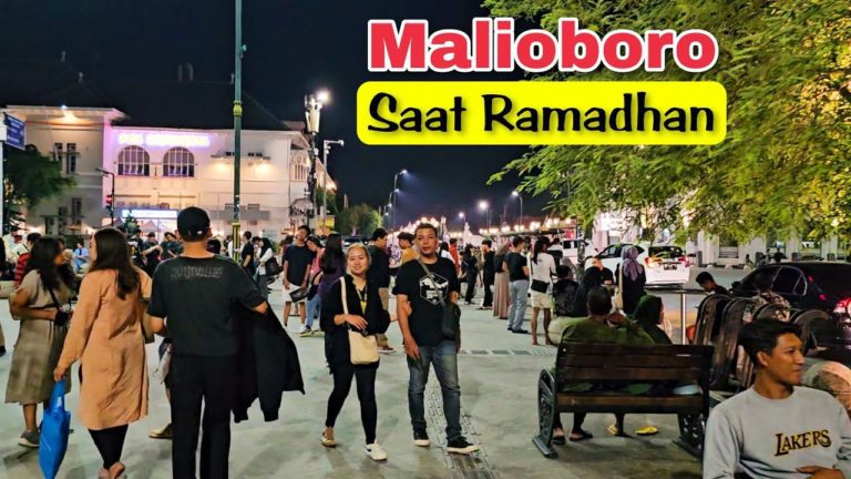 Malioboro Dan Kota Yogyakarta Di Malam Hari Saat Ramadhan | Wisata Jogja Terbaru 2023