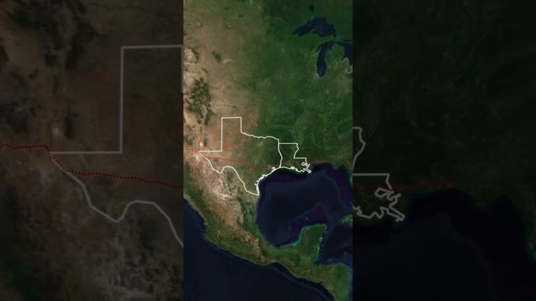 On America’s I-10, you can go from swamp to arid desert in 10 hours #louisiana #texas #maps