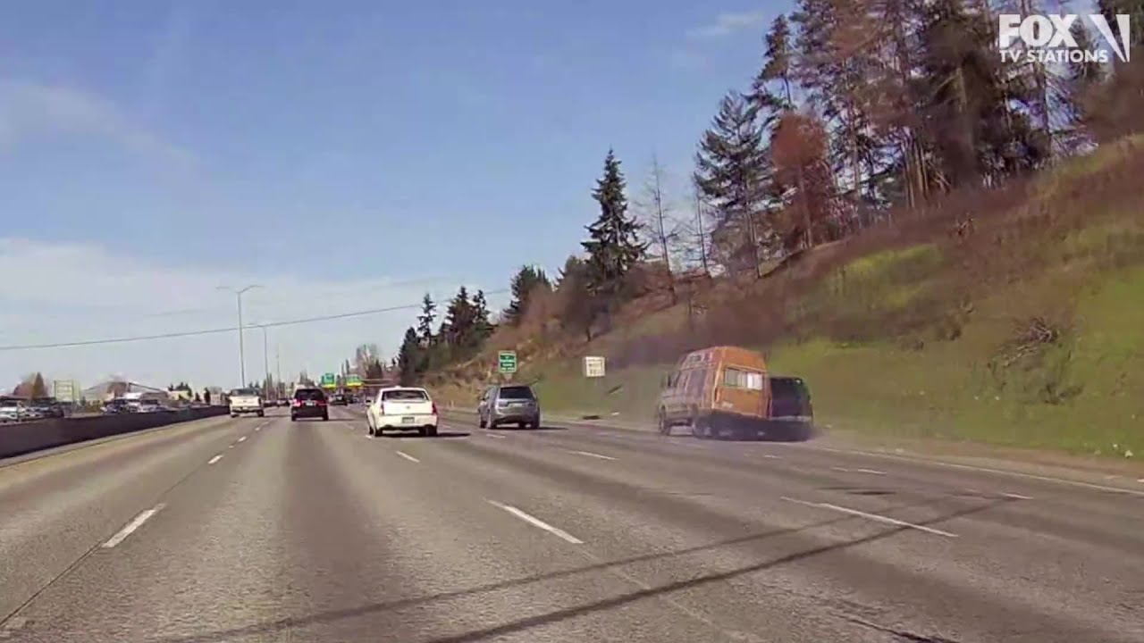 Dashcam video shows hit-and-run, shooting | FOX 13 Seattle