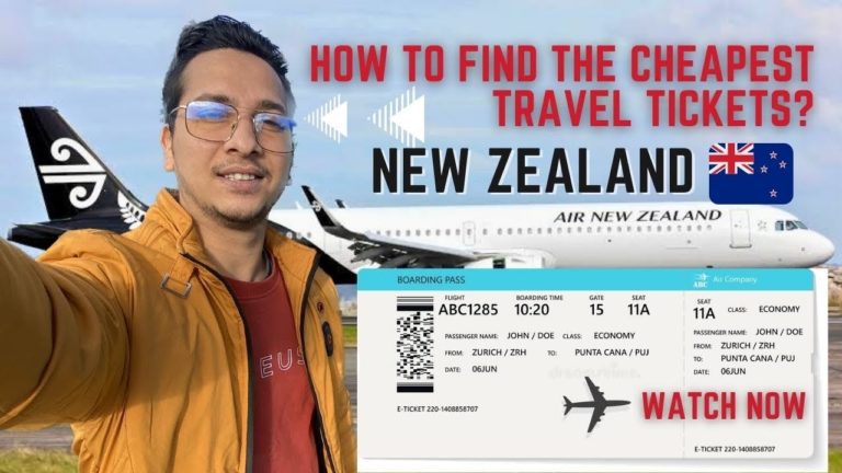 How to find the cheapest travel tickets? 🇳🇿/ New Zealand Airlines 🇦🇺