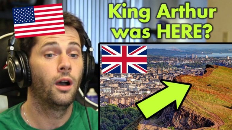 American Reacts to AMAZING Places in Edinburgh, Scotland