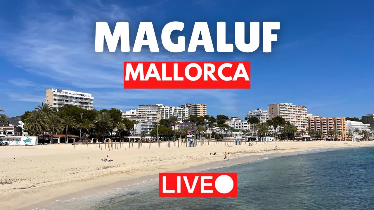 🔴 Magaluf LIVE, Majorca (Mallorca) 16 April 2023