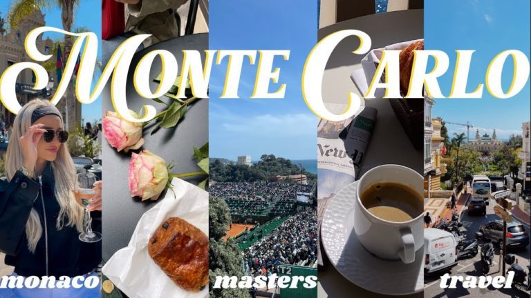 MONTE CARLO: exploring monaco, rolex masters 🌷🎾🍾