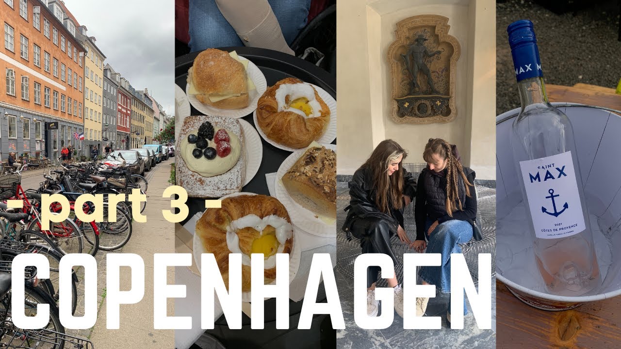 COPENHAGEN VLOG 3 | Denmark’s Oldest Bakery, Designmuseum, The Little Mermaid, Castles & Street Food