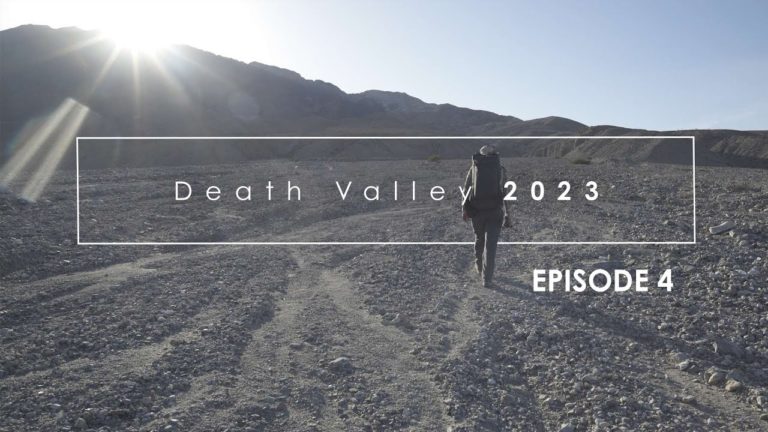 Large Format Landscape Photography in Death Valley, Winter 2023: Episode 4