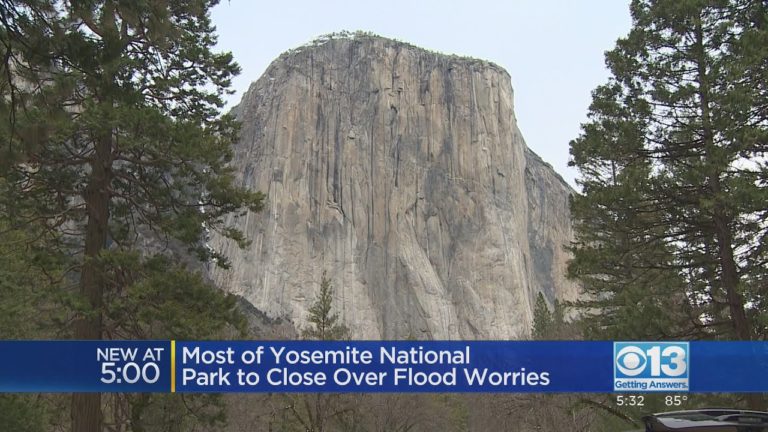 Most of Yosemite National park to close over flood worries