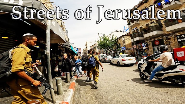 Walking on the Street of Jerusalem – From Machane Yehuda to The Jaffa Gate