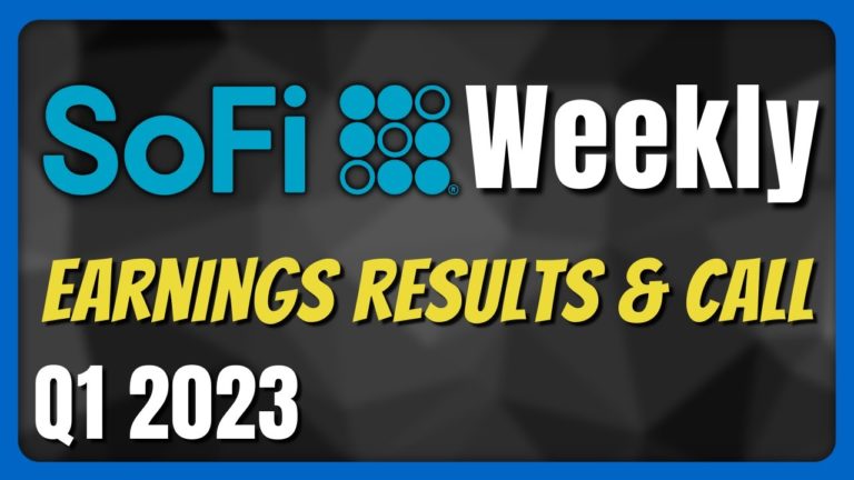 SoFi Stock Earnings Results & Earnings Call Live