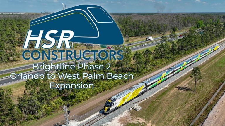 HSR Constructors: Brightline Phase 2 Orlando to West Palm Beach Expansion Sizzle Reel 2023