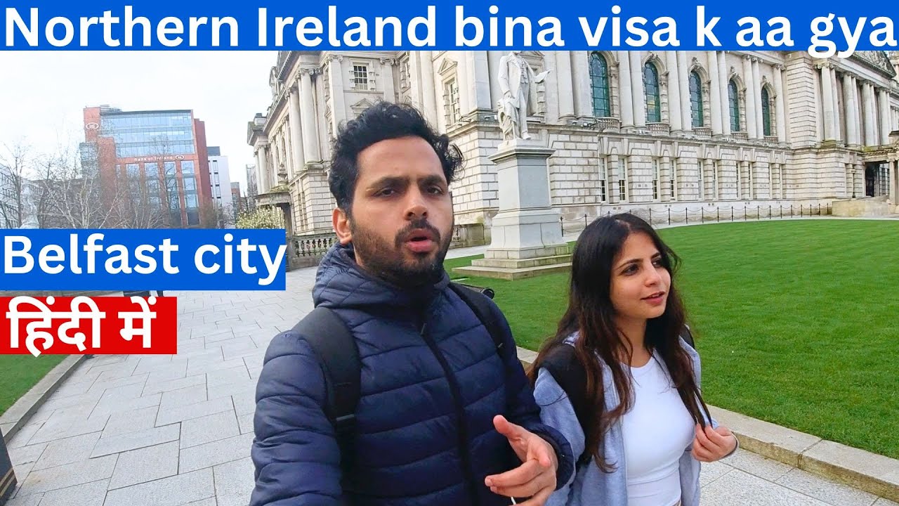 Northern Ireland Belfast travel vlog | Indian in Europe Ireland