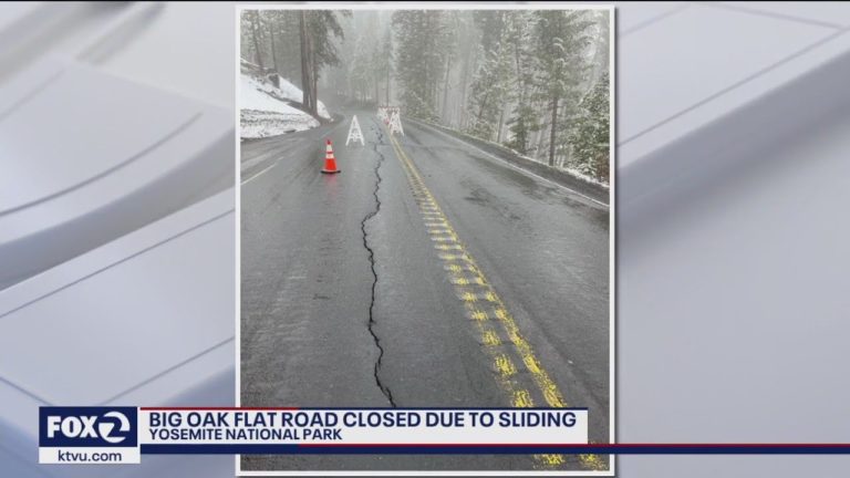 Yosemite shuts major road that’s cracking