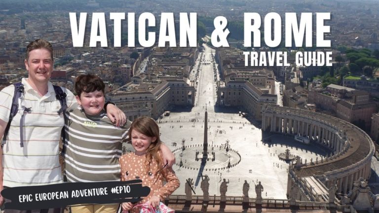 Vatican & Rome Travel Vlog | Epic European Adventure #EP10