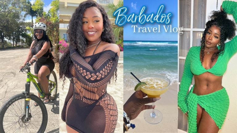 TRAVEL VLOG| EPIC BARBADOS🇧🇧 TRIP  SUGAR BAY, 10 MILE BIKE RIDE ON THE ISLAND  FOOD TOUR BEACH & SUN