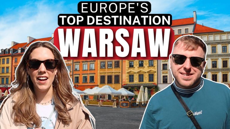 WARSAW is AWESOME 😱 First Impressions of WARSAW, Poland!