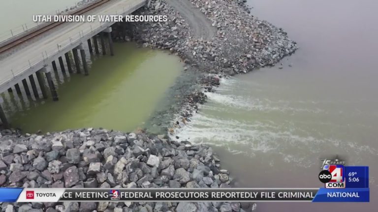 Great Salt Lake rises by more than 4 feet after historic lows; salinity levels drop after historic h