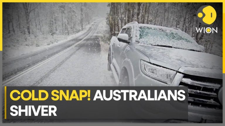 Australia witnesses cold weather, snow & flight cancellations | WION Climate Tracer