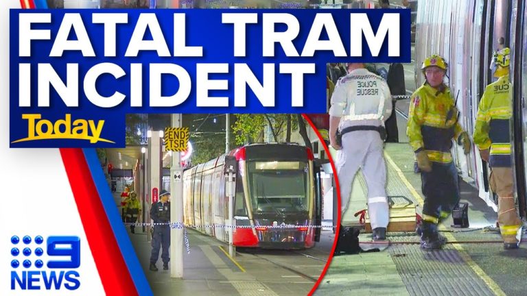 Teenage girl dies after tram incident  in Sydney’s CBD | 9 News Australia