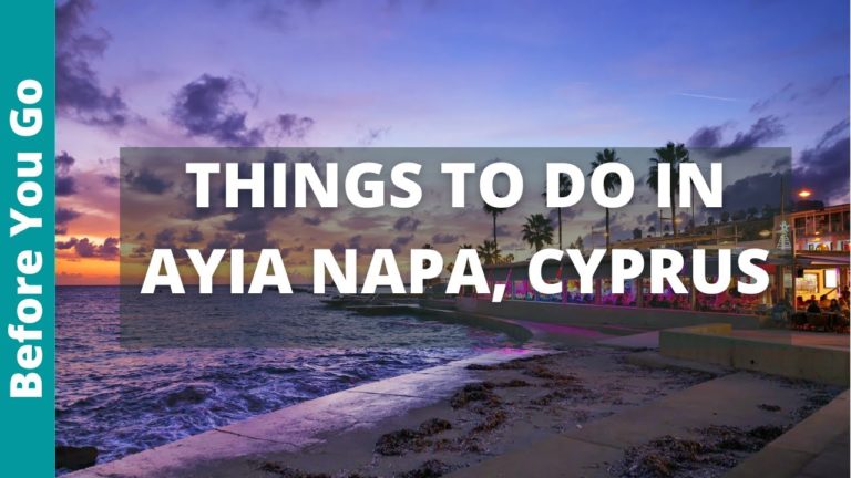 11 BEST Things to do in Ayia Napa, Cyprus | Travel Guide