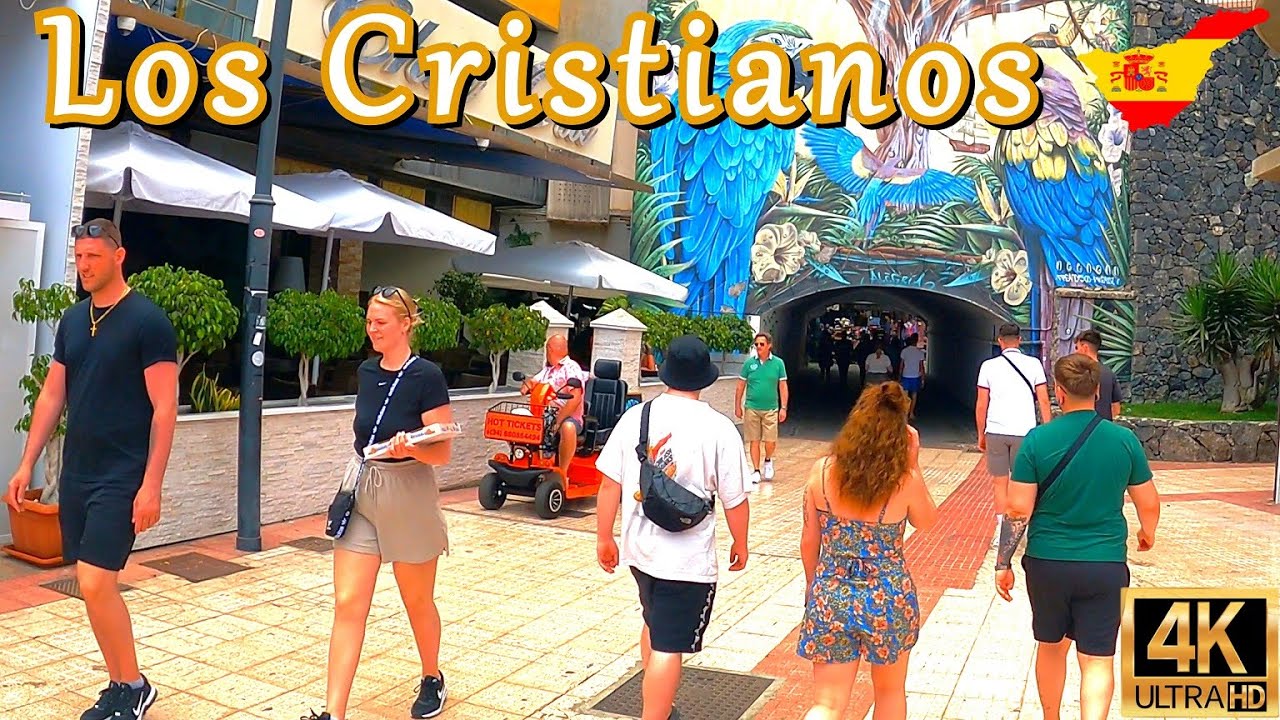 TENERIFE – LOS CRISTIANOS | What is it really like Now?  🤔 4K Walk ●  End of May 2023